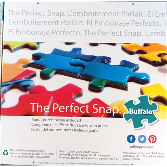 Loon Lake 1000 Piece Jigsaw Puzzle Darrell Bush by Buffalo - Picture 3 of 4